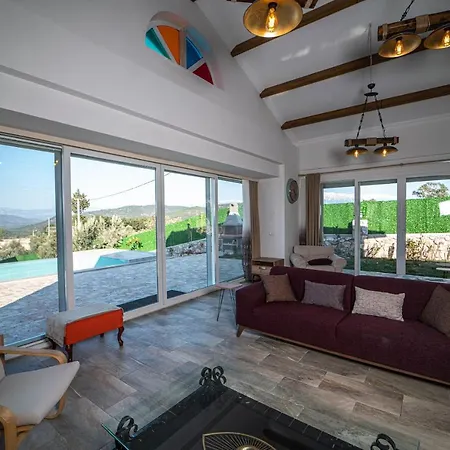 Astonishing House With Private Pool Surrounded By Nature In Fethiye Villa *