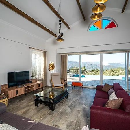 Astonishing House With Private Pool Surrounded By Nature In Fethiye Villa *